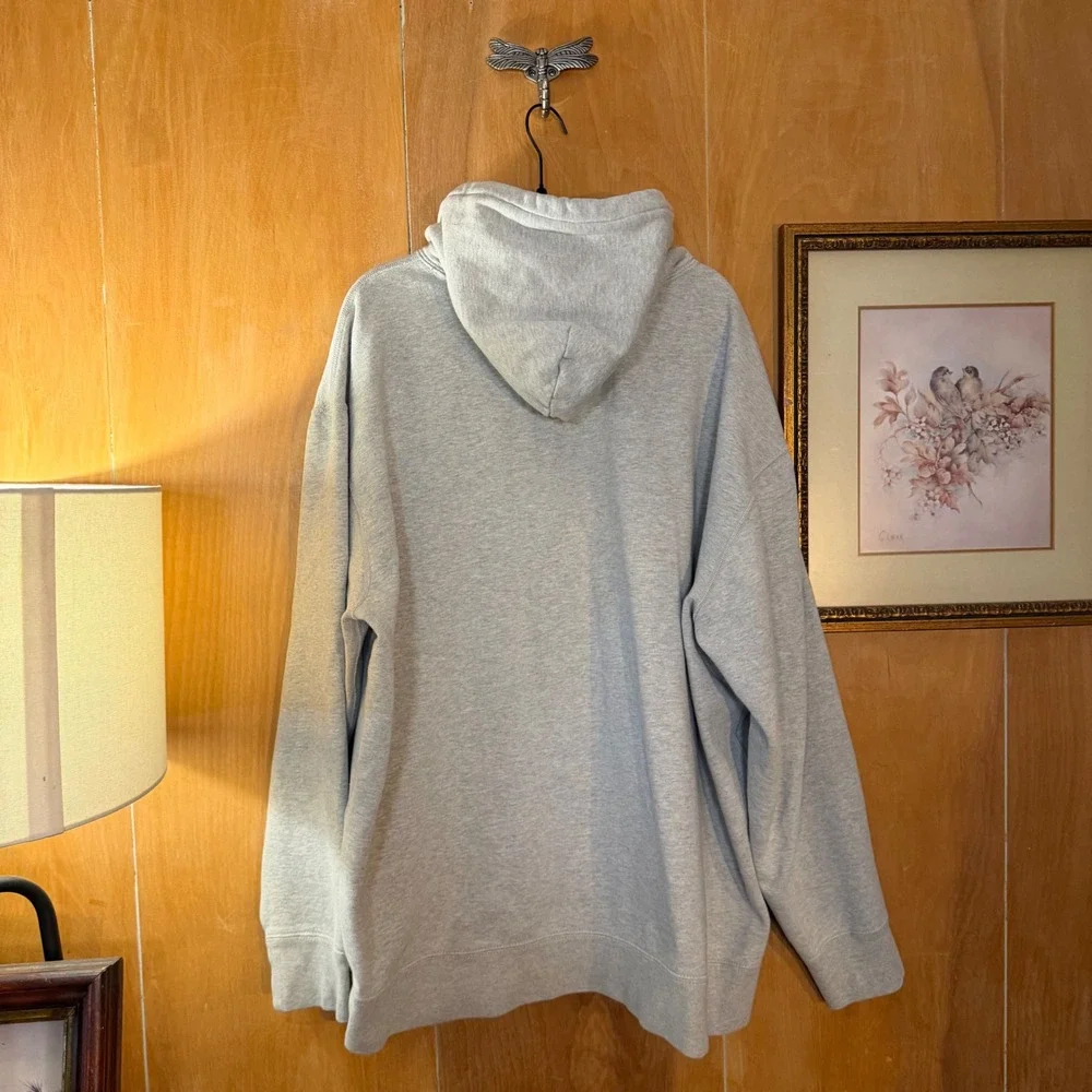 Polo Ralph Lauren 2XLT Grey Fleece Hoodie Pullover Pony Logo Andover Grey